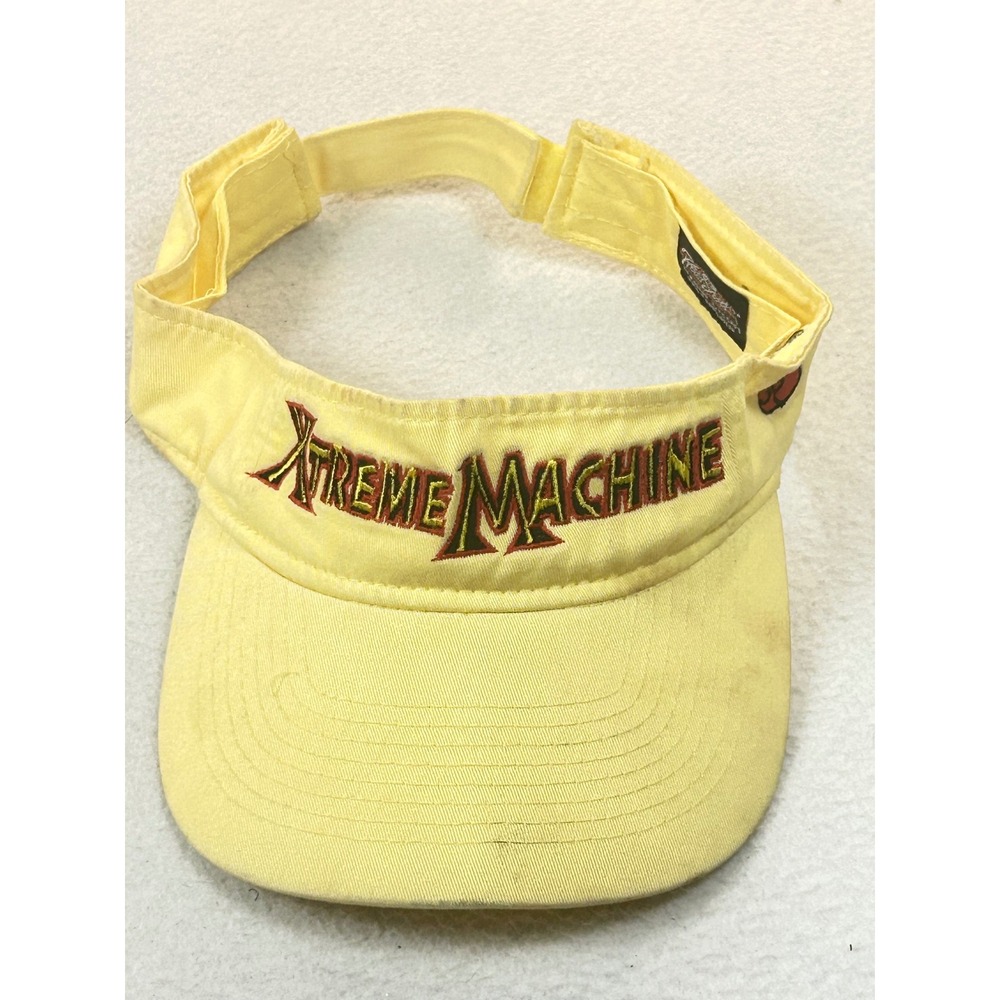 Head Shots Xtreme Machine Visor Unisex OSFA Yellow Y2K